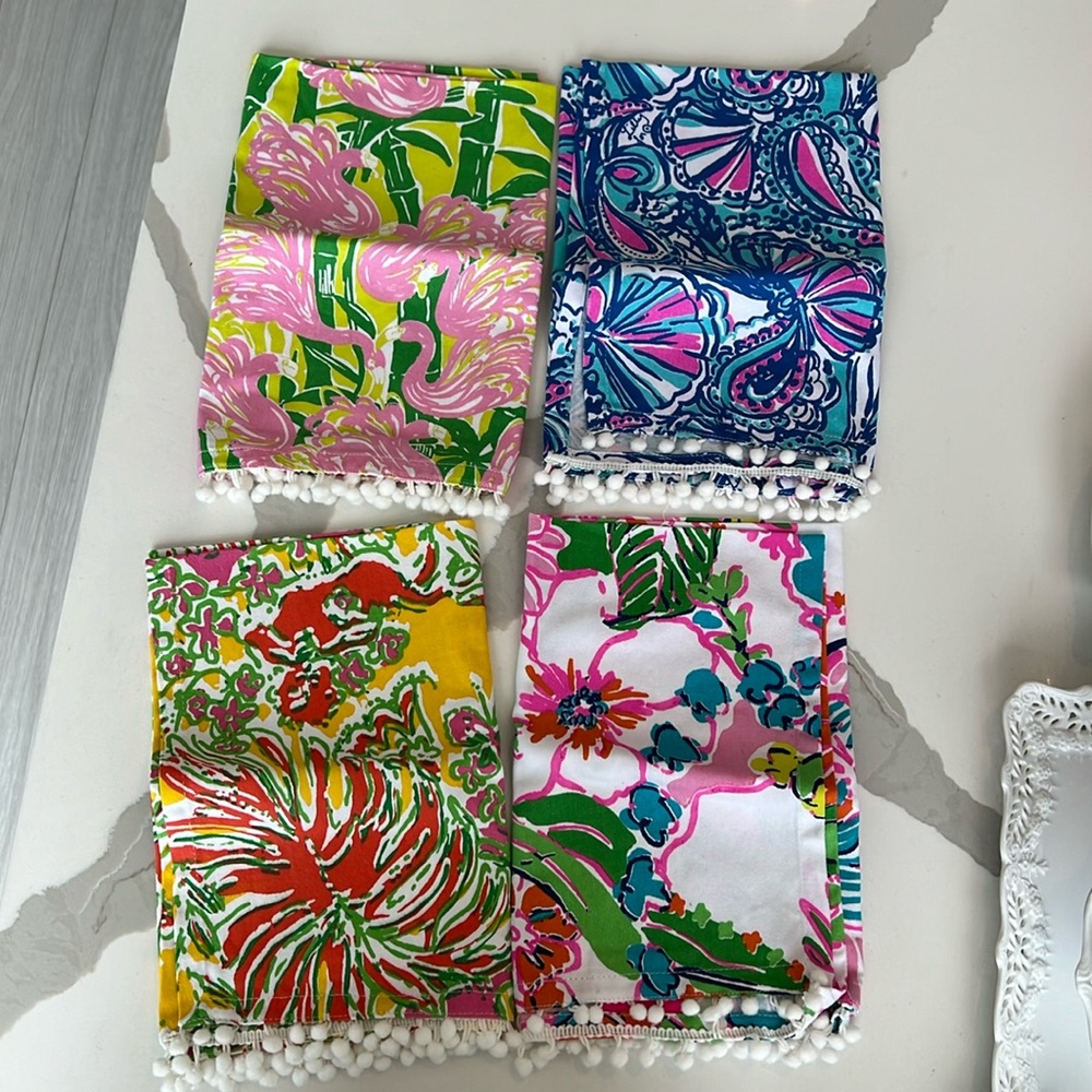 Lily Pulitzer for Target Cloth Napkins (8, unused)